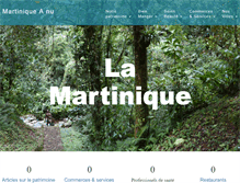 Tablet Screenshot of martiniqueannu.com